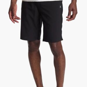 NWT Hurley Men's Size 30 Hybrid Walkshort Quick Dry Black